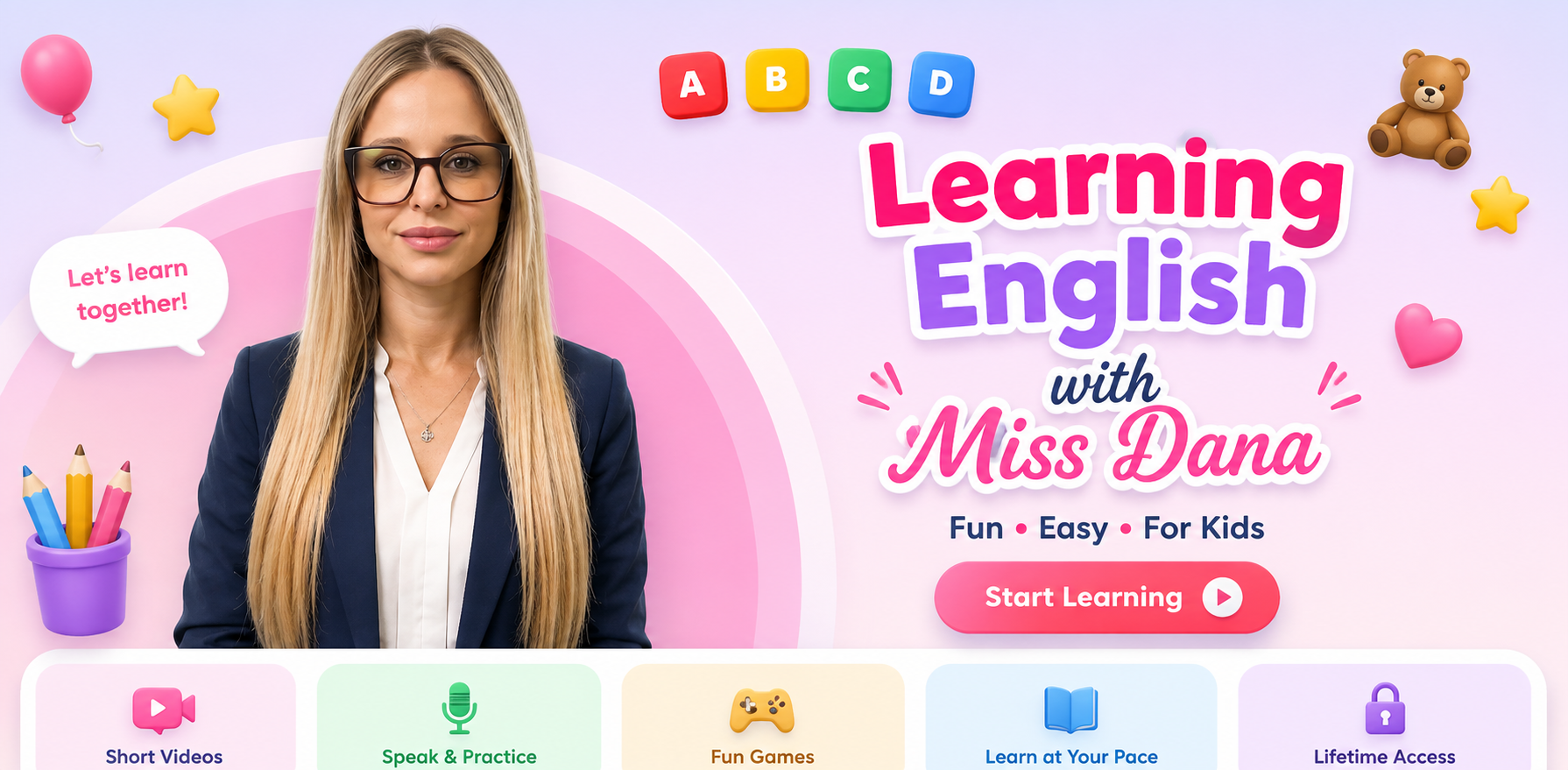 Learning English with Miss Dana
